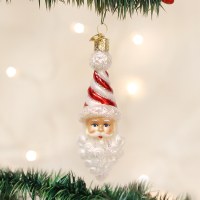 OLD WORLD CHRISTMAS PEPPERMINT SANTA