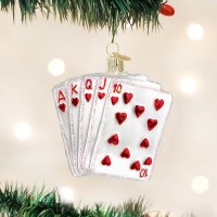 OLD WORLD CHRISTMAS ROYAL FLUSH