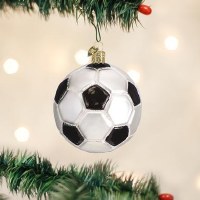 OLD WORLD CHRISTMAS SOCCER BALL