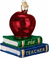 OLD WORLD CHRISTMAS TEACHER'S APPLE