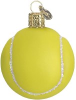 OLD WORLD CHRISTMAS TENNIS BALL