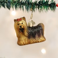 OLD WORLD CHRISTMAS YORKIE