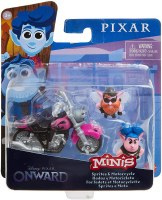 ONWARD MINI FIGS SPRITES & MOTORCYCLE