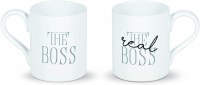 OUR NAME IS MUD MUG SET REAL BOSS