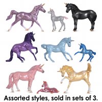 BREYER UNICORN FOAL SURPRISE BLUE/PURP