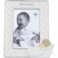 P/M BAPTISM FRAME   BOY 4X6