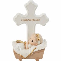 P/M CRADLES IN HIS LOVE GIRL CROSS