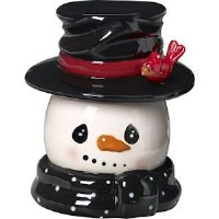 P/M SNOWMAN COOKIE JAR