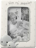 P/M WHALE GODPARENT PHOTO FRAME