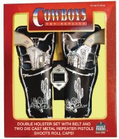 PARRIS COWBOY DOUBLE HOLSTER SET