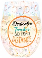 PAVILION WINE GLASS DEDICATED TEACHER