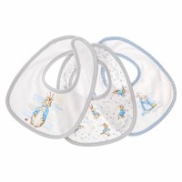 PETER RABBIT BABY BIBS SET OF 3