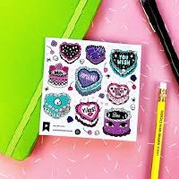 PIPSTICKERS 4X6 KILLER CAKES
