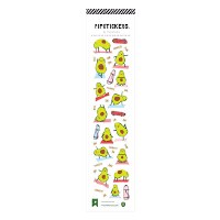 PIPSTICKERS AVOCADO ASANAS