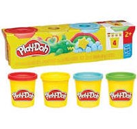 PLAY-DOH 4ct BASIC ASST