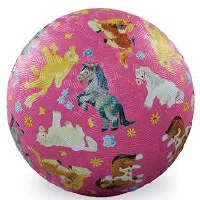 PLAYGROUND BALL 5" PRETTY PONIES