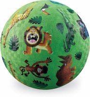 PLAYGROUND BALL 5" VERY WILD ANIMALS