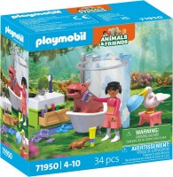 PLAYMOBIL ANIMAL BATHTIME