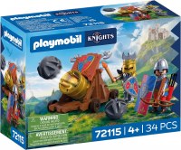 PLAYMOBIL LION KNIGHTS & BATTLE CANNON