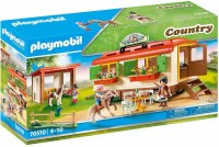 PLAYMOBIL PONY SHELTER W/MOBILE HOME