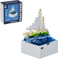 PLUS PLUS ISOSCAPES SAILBOAT