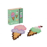 PLUS PLUS PUZZLE BY NUMBER ICE CREAM