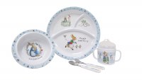 BEATRIX POTTER 5PC MELAMINE SET