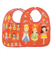 PRINCESS SET/2 BIBS