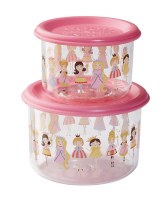 PRINCESS SET/2 SNACK CONTAINERS