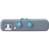 PUNILABO SILICONE SLIM POUCH GREY CAT