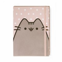 PUSHEEN JOURNAL POLKA DOT