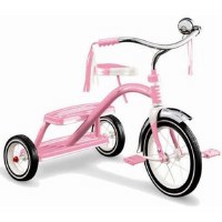 RADIO FLYER CLASSIC PINK TRICYCLE 12"