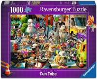 RAVENSBURGER 1000pc PUZZLE DOG WALKER
