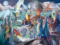 RAVENSBURGER 2000pc PUZZLE DRAGON GUARD