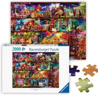 RAVENSBURGER 2000PC PUZZLE WORLD OF BOOK