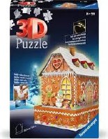 RAVENSBURGER 3D PUZZLE GINGERBREAD HOUSE