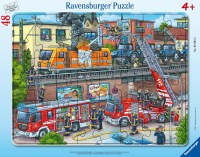 RAVENSBURGER 48pc PUZZLE FIRETRUCK