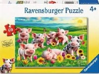 RAVENSBURGER 60pc PUZZLE PIGLETS