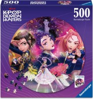 RAVENSBURGER PUZZLE 500PC ROUND K-POP