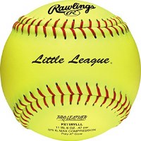 RAWLINGS LL SOFTBALL 11" YELLOW