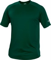 RAWLINGS TECH TEE DARK GREEN YOUTH SMALL