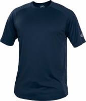 RAWLINGS TECH TEE NAVY ADULT SMALL