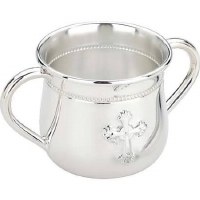REED & BARTON ABBEY 2 HANDLE BABY CUP
