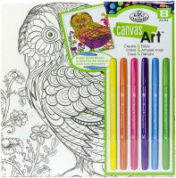 ROYAL CANVAS ART MARKERS OWL