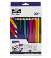 ROYAL LEARN TO DRAW 33PC SET