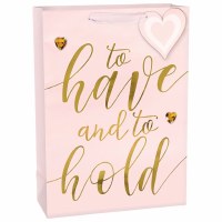 HAVE & HOLD X/L WEDDING GIFTBAG