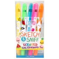 SCENTCO SCRATCH & SNIFF GEL CRAYONS