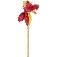 SCHYLLING FLAMING DRAGON STICK HORSE