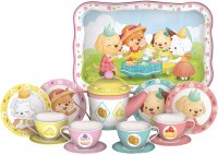 SCHYLLING PUPPY TEA PARTY TIN SET