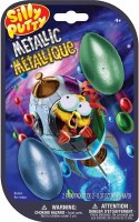 SILLY PUTTY 2CT METALLIC EGGS